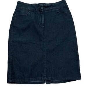 United Colors of Benetton Jean Skirt Vintage Made in Italy Size 38 US Size 8